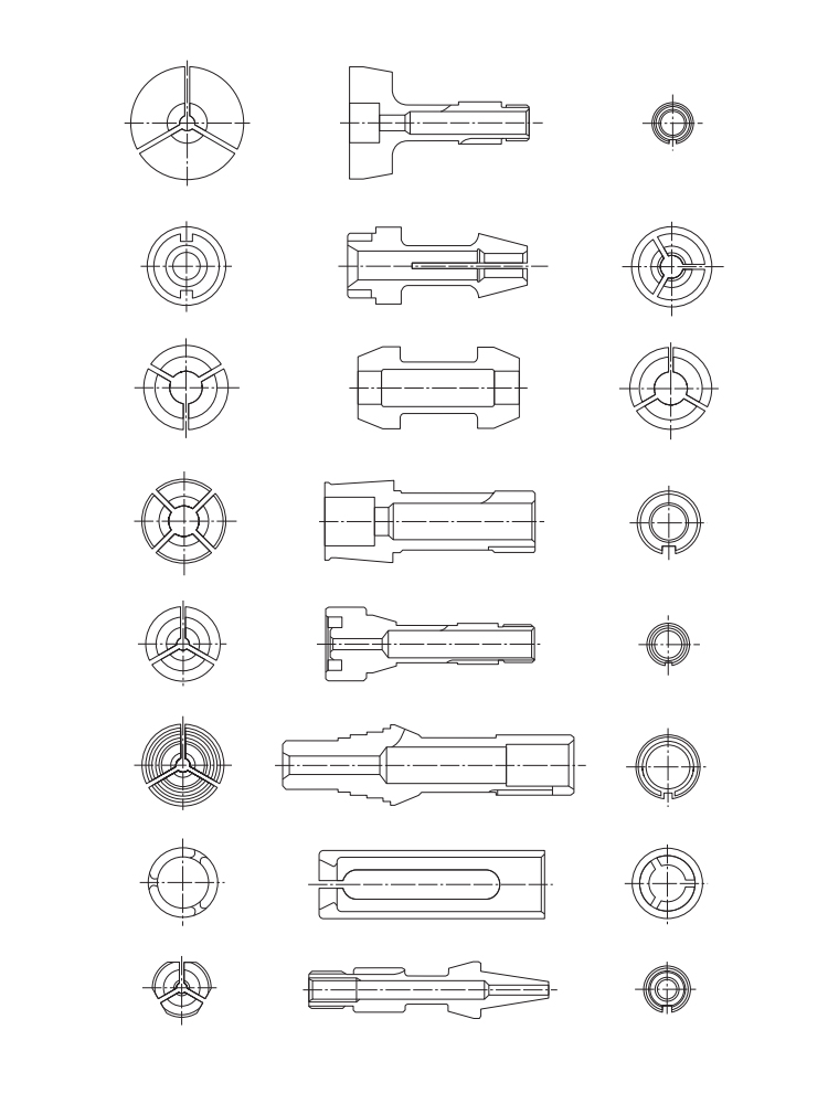 特殊夹头形状案例